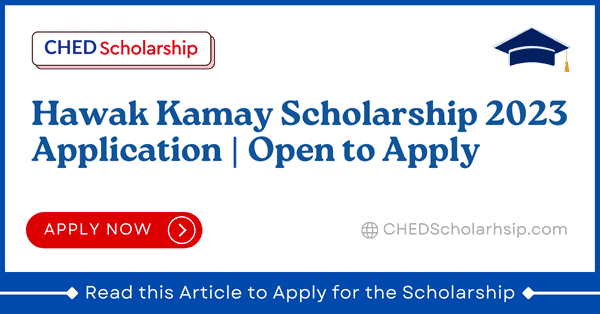 Hawak Kamay Scholarship 2023