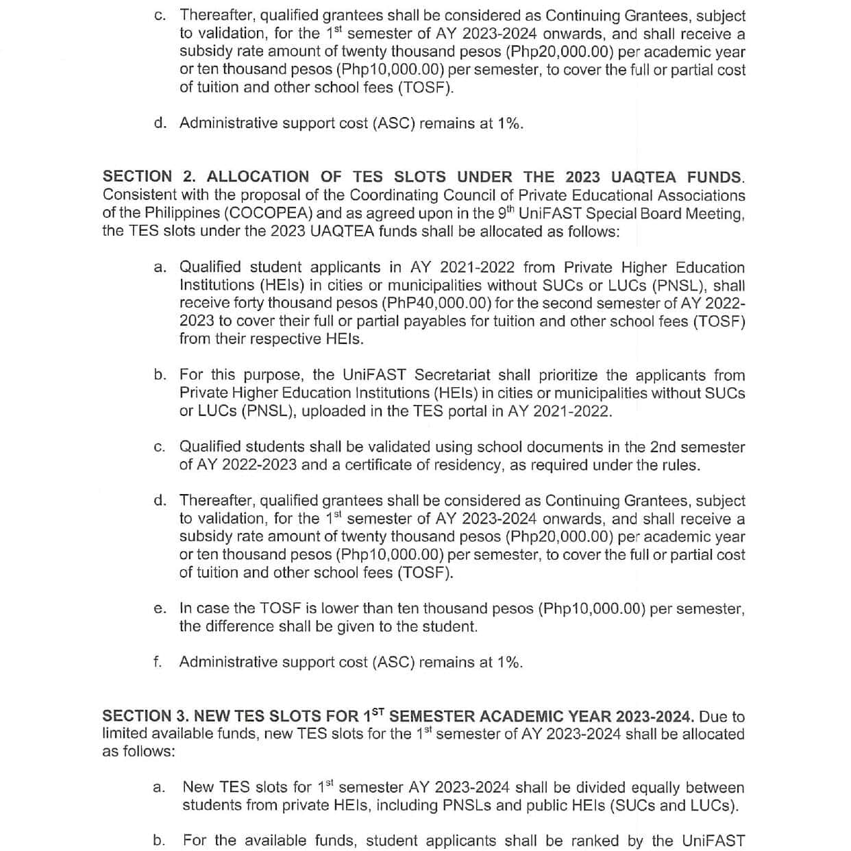 Memorandum Circular No. 5, series of 2023 Page-2