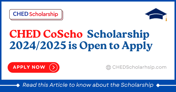 CHED CoScho Scholarship 2024