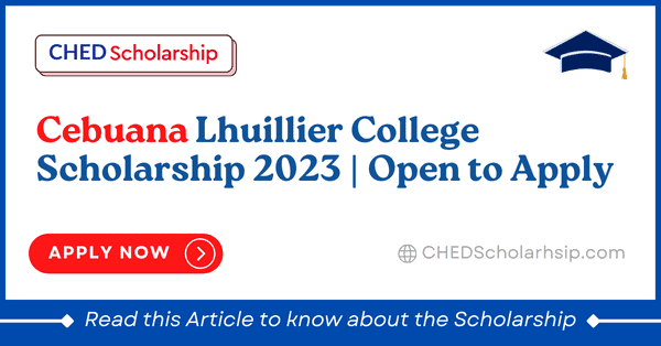 Cebuana Lhuillier College Scholarship 2023