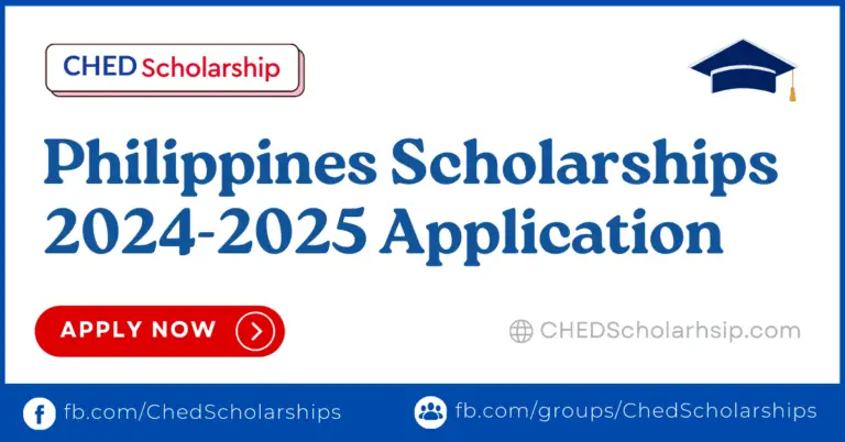 CHED Scholarship 2024-2025 Application – Apply Now