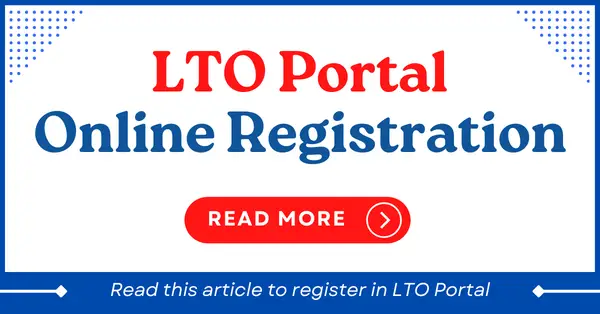 LTO Portal Online Registration