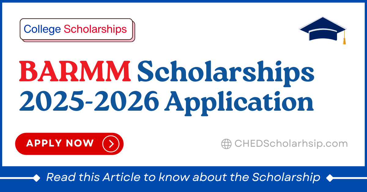 BARMM Scholarship BASE and BASE-Merit Program 2025-2026 Application