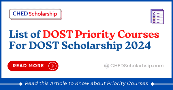 DOST Priority Courses 2024